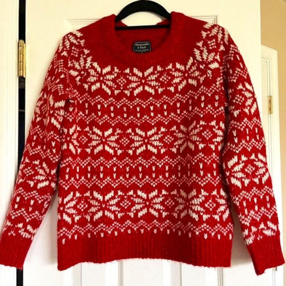 Abercrombie & Fitch Women's Holiday Sweater - Size Small